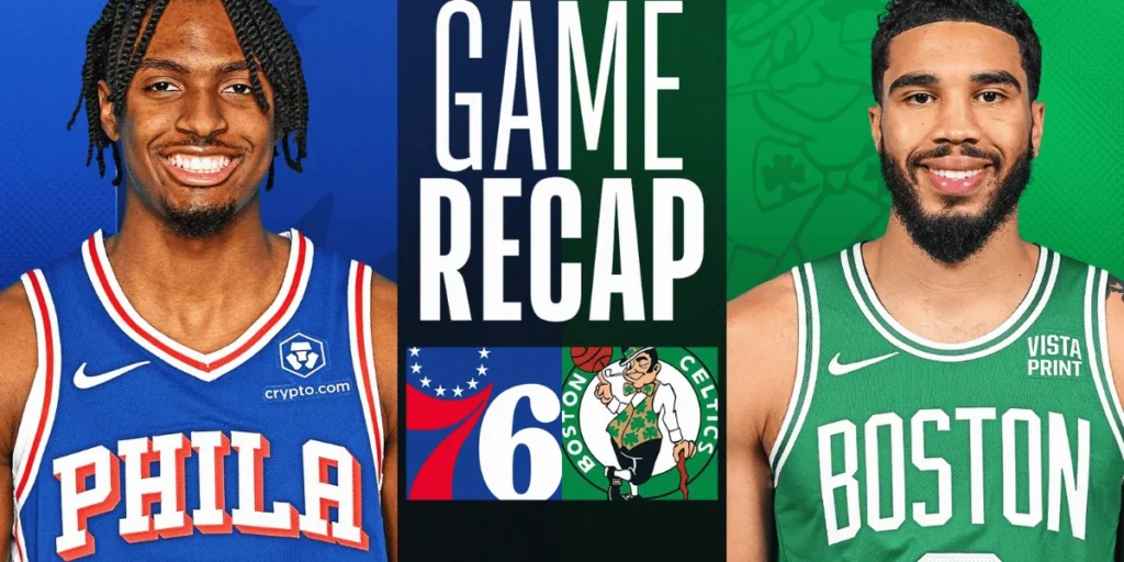 76ers vs Boston Celtics Match Player Stats Game 4 (February 27, 2024)